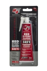 Silicon de etansare etansare, 85g, Rosu, rezistent la: Lichid racire; Uleiuri de motor, -54/343°C MA PROFESSIONAL