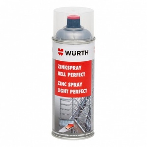 Spray zinc deschis Perfect, Wurth 400 ml