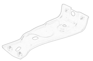 Suport aripa Dreapta Fata VW PASSAT 2005-2010 - Original OE