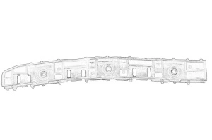 Suport bara Dreapta Fata HYUNDAI TUCSON 2015-2023 - (latura, plastic) - Original OE