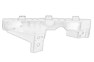 Suport bara Dreapta Fata KIA CEE'D 2012-2018 - (plastic) - Original OE