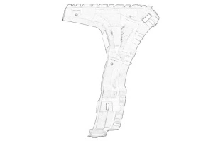 Suport bara Dreapta Spate AUDI Q3 2011-2018 - Original OE