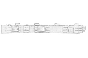 Suport bara Dreapta Spate HYUNDAI I30 dupa 2011 - (latura, plastic) - Original OE