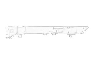 Suport bara protectie Dreapta Fata MAZDA 2 2003-2007 - Original OE