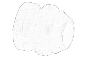 Suport radiator Fata FORD C-MAX II, MONDEO V; FORD USA EDGE dupa 2012 - (conector cauciuc) - Original OE