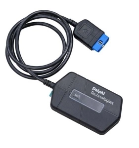Tester diagnoza DS180E BLUETECH CAR; TRUCK interfata pentru computer, software: fara software Delphi