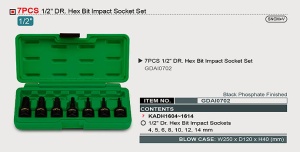 Trusa biti impact 1/2 TOPTUL - Img 2