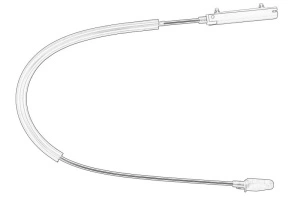 Cablu capota motor VW GOLF ALLTRACK VII, GOLF SPORTSVAN VII, GOLF VII 2012-2024 - (Partea fata) - Original OE