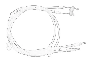 Cablu frana mana Stanga Spate FORD GRAND C-MAX 2010-2019 - (tip frana: disc) - Original OE