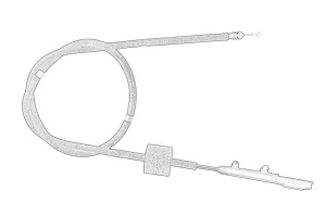 Cablu usa Stanga MERCEDES SPRINTER 3, 5-T, SPRINTER 3-T 2006-2019 - (B906; B906; B906) - Original OE