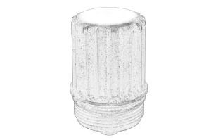 Capac carcasa filtru ulei NISSAN KUBISTAR; RENAULT CLIO II, CLIO II/HATCHBACK, CLIO III dupa 1996 - (setul contine un filtru) - Original OE