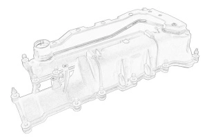 Capac culbutor OPEL ASTRA J, ASTRA J GTC, ASTRA K dupa 2012 - Original OE