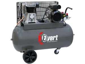 Compresor cu piston Evert, 230V, putere: 2,2 kW, presiune: 10 bar, debit: 332 l/min., rezervor: 100 l, numar pistoane: 2 buc