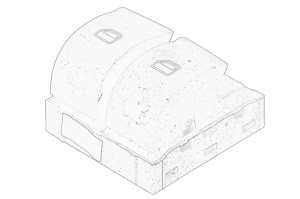 Comutator macara geam AUDI A4 B7 2004-2008 - Original OE
