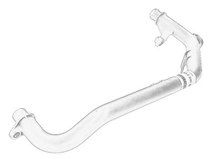 Conducta sistem racire BMW Seria 3, 5 1991-2004 - (E36; E39) - Original OE