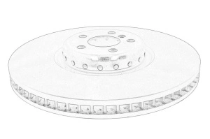 Disc frana Dreapta Fata BMW 7, 8, 8 GRAN COUPE dupa 2016 - (G11, G12; G14, F91; G15, F92; G16, F93; G02, F98; G05; G05, F95; G06, F96; G07) - Original OE