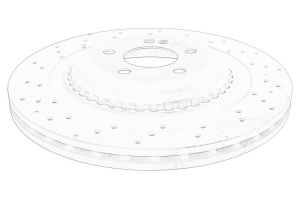 Disc frana Stanga/Dreapta Spate MERCEDES MERCEDES S, S 2013-2020 - (C217; W222, V222, X222) - Original OE