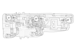 Element stop Spate AUDI A1 2010-2018 - Original OE