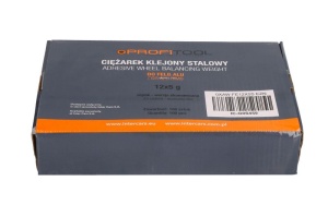 Greutate vulcanizare oţel, argintiu, 5g, 12x5g, banda larga ECO; zincat (pret pt: 100buc) PROFITOOL - Img 1