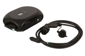 Incarcator perete EMONE Two, numar faze: 1, 7,4kW, culoare: negru, cablu tip 2 ELECTROMOBILITY ONE