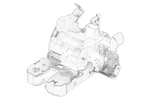 Inchizatoare capota AUDI A3, A3 ALLSTREET, A4 B9 dupa 2015 - (cu micro-intrerupator) - Original OE