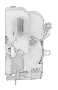 Incuietoare usa Stanga Fata CITROEN BERLINGO; PEUGEOT PARTNER, PARTNERSPACE 1996-2015 - Original OE - Img 2