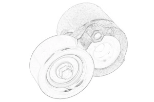 Intinzator curea transmisie ISUZU - Original OE