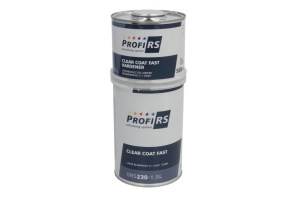 Lac transparent Clearcoat 2: 1 Filler UHS / R rapidă 1,5 litri cu întăritor PROFIRS - Img 1