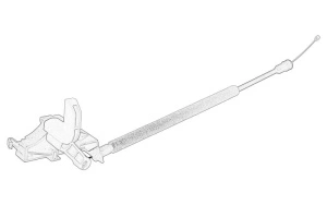 Maner capota motor FORD TOURNEO CONNECT V408 NADWOZIE WIELKO, TRANSIT CONNECT dupa 2013 - Original OE