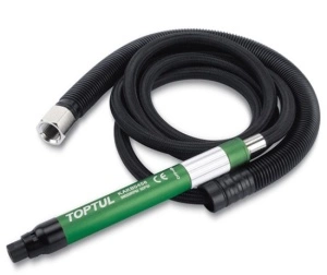 Micro polizor pneumatic TOPTUL KAKB0456, 0.04 kW, 56000 rpm, lungime 139 mm, presiune functionare 6.2 bar, cupla aer 1/4 inch