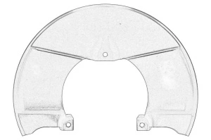 Protectie disc frana Stanga/Dreapta Fata IVECO - Original OE