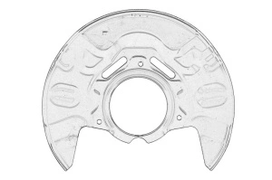 Protectie disc frana Stanga Fata TOYOTA COROLLA, COROLLA VERSO 2001-2009 - Original OE