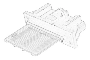Rezistor ventilator habitaclu ISUZU - Original OE