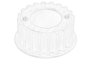 Roata dintata arbore cotit NISSAN INTERSTAR, PRIMASTAR; OPEL MOVANO A, VIVARO A; RENAULT CLIO dupa 1996 - Original OE