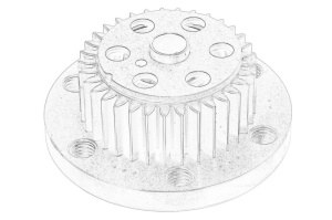 Roata dintata/pinion ax came AUDI A4 ALLROAD B8, A4 ALLROAD B9, A4 B7 dupa 2003 - (intermediar) - Original OE