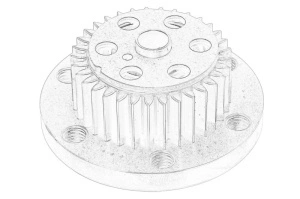 Roata dintata/pinion ax came AUDI A4 ALLROAD B8, A4 ALLROAD B9, A4 B7 dupa 2003 - (intermediar) - Original OE