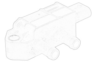 Senzor presiune gaze evacuare AUDI A3, A4 ALLROAD B9, A4 B9 dupa 2012 - (numar pini: 3) - Original OE