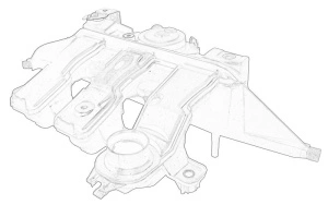 Separator ulei ventilatie bloc motor FIAT TALENTO; OPEL VIVARO B; RENAULT FLUENCE, GRAND SCENIC III, M dupa 2011 - Original OE