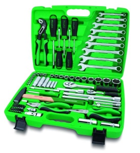 Set chei diferite tipuri si marimi 80 piese TOPTUL - Img 1