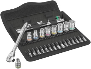 Set de scule Philips PH / mâner cu clichet/bit de inserție TORX, număr de scule: 28buc WERA - Img 1