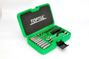Set scule 1/4 17 bucati TOPTUL
