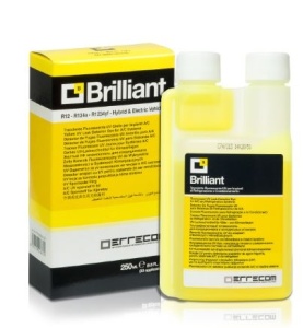 Solutie contrast UV vehiculele R12, R134a, R1234yf hibride electrice Errecom 250 ml