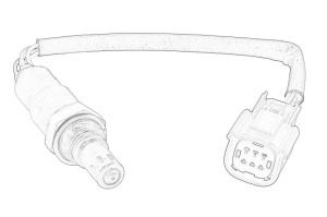 Sonda lambda FORD B-MAX, C-MAX II, ECOSPORT dupa 2012 - (numar fire 5) - Original OE