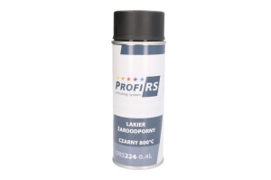 Spray negru rezistent temperatura inalta 800 grade 400ml PROFIRS