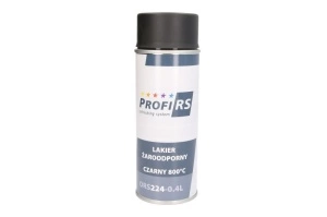 Spray negru rezistent temperatura inalta 800 grade 400ml PROFIRS