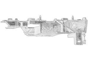 Suport bara Stanga Fata AUDI A6 C7 2010-2018 - Original OE