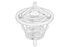 Termostat lichid racire ISUZU - Original OE