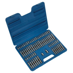 Trusa de chei biti Hexagon/Torx/XZN/Ribe 3/8'' & 1/2'', Sealey 74 piese - Img 1