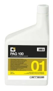 Ulei refrigerant sistem climatizare PAG OIL 100 cu solutie UV 1 litru ERRECOM