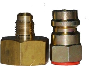 Adaptor butelie freon R134 1/4inchx13mm Magneti Marelli